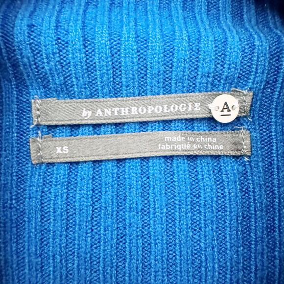 By Anthropologie Thea Twofer Maxi Sweater in Blue (Size XS) - Picture 7 of 12